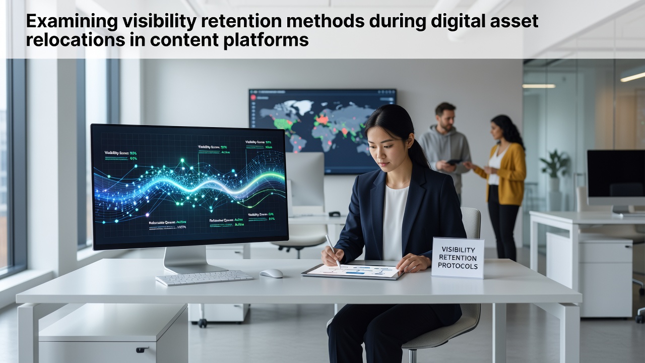 Examining Visibility Retention Methods During Digital Asset Relocations in Content Platforms